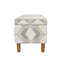Banc de rangement rembourré 100% polyester Besart-1155671057