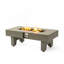 Table de foyer en fer 42 po