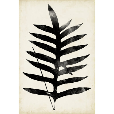 Fern Silhouette III - Painting