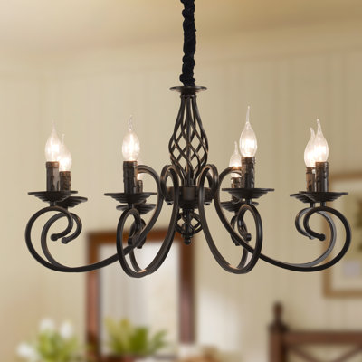 Pelchat 8 - Light Candle Style Chandelier