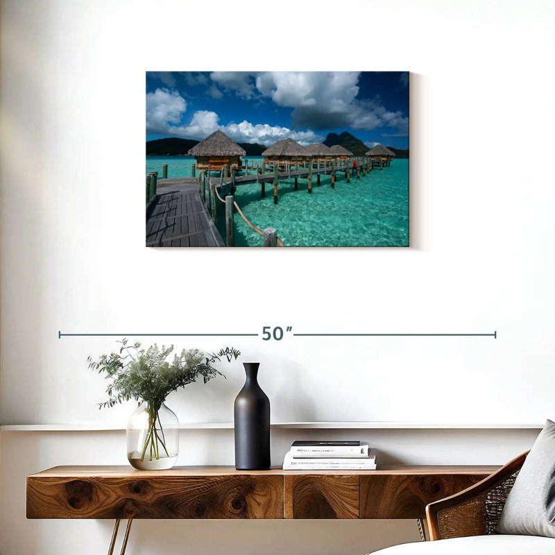 Aletra Bora Bora Beach Villa, H 20 po x l 30 po