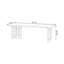 Bureau rectangulaire en bois massif brun noisette-1619093998