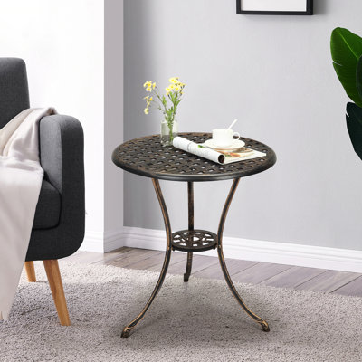 Table basse d'extérieur 24 po 24 po