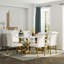 Luxury Dining Table With U-Shaped Base-591661535-580570112