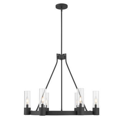 Gagan 29" Wide 6-Light Chandelier