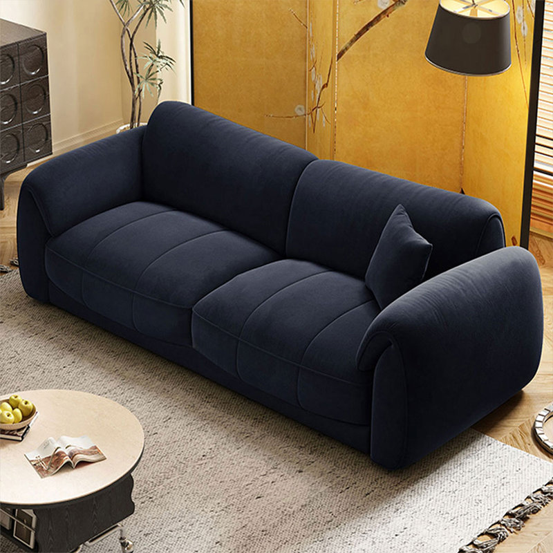 Coussin de canapé standard bleu marine 100% polyester, 33.86"H*86.61"L*44.09"W"