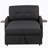 pull out sofa sleeper with 2 wing table side pocket and usb charge