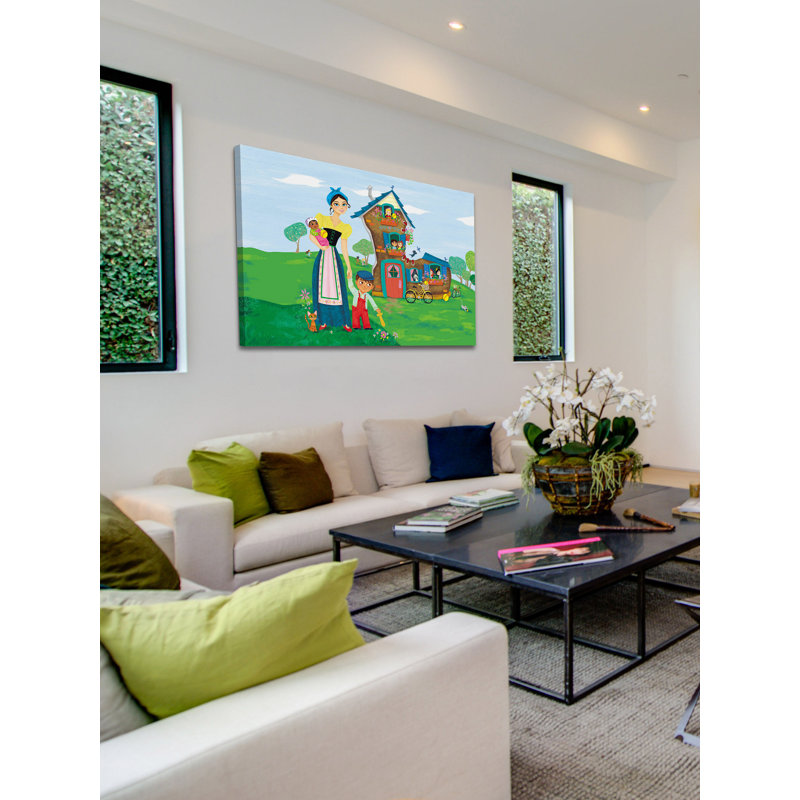 Shoe House - Wrapped Canvas Print, 76cm H x 114cm W