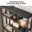 Bibliothèque de bibliothèque H 69,29 po x l 39,37 po Kunigunde-1837058170