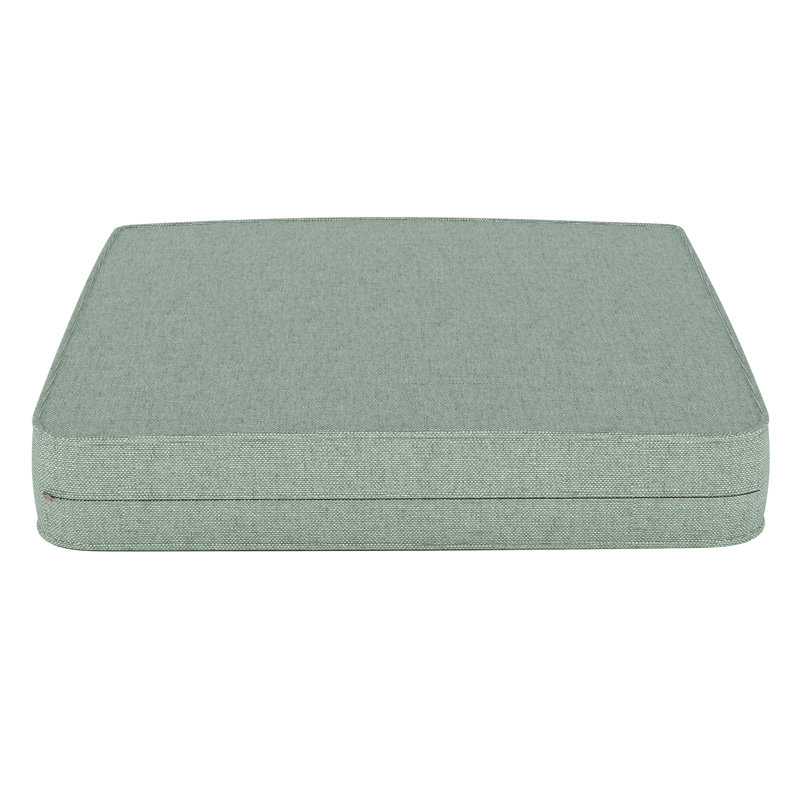 Outdoor Sunbrella® Seat Cushion, Canvas Spa Sunbrella® Canvas
