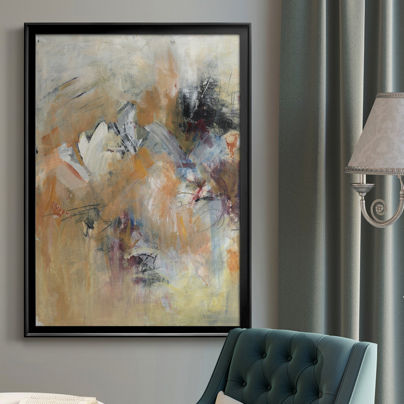 «Frozen Spring I», reproduction d'art sur toile, H 36,5 po x l 26,5 po x P 1 po, Cadre noir