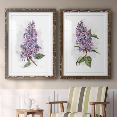 Impression encadrée Awash In Lilac I-Premium - prêt à être accroché