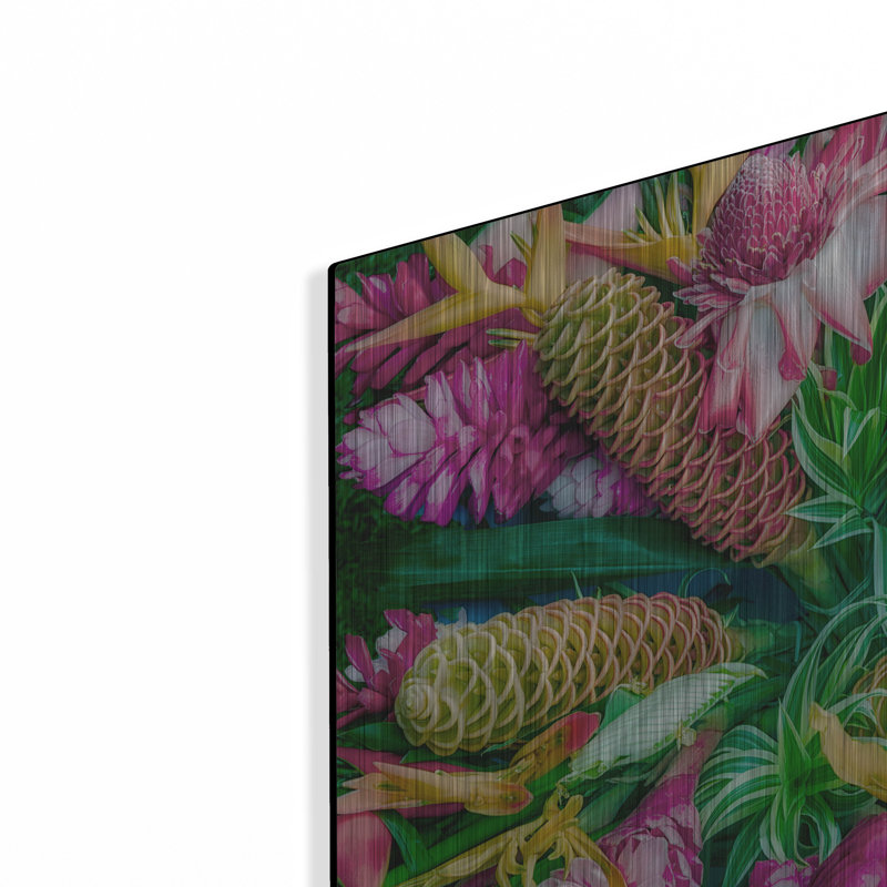 «Tropical Floral» par Dennis Frates, H 12 po x l 16 po