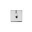 Crochet mural simple Flexi-Fix Chester pour peignoir