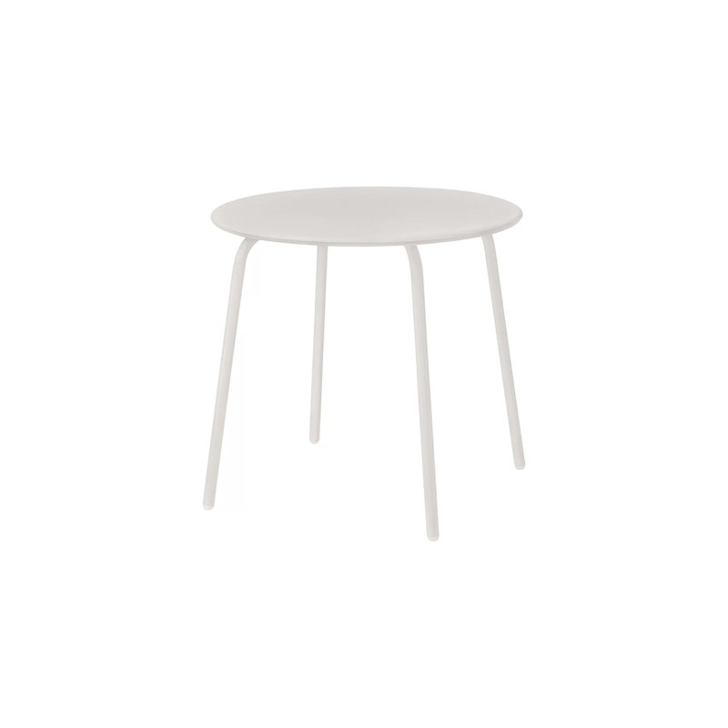 YUA Round 31.5'' Outdoor Bistro Table, Silk Gray