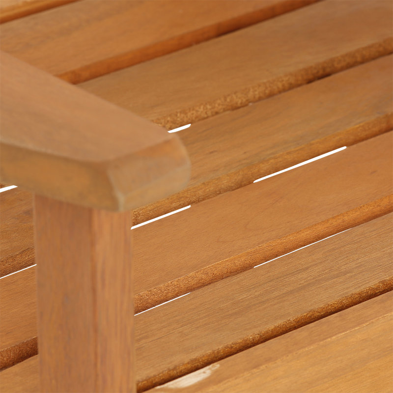 Arianna Wood Outdoor Bench