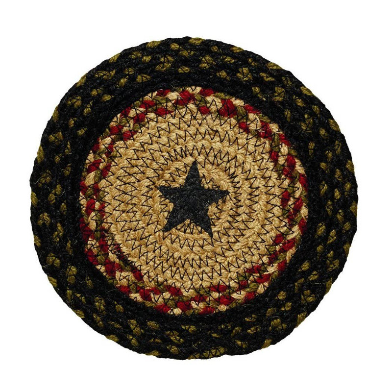 Tapis Fredys, Noir / rouge / beige / vert