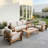 Aluminum Outdoor Coffee Table