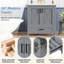 Meuble-lavabo moderne 30 po avec comptoir en céramique pour salle de bain-424711492
