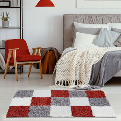 Myshaggy Collection Rugs Geometric Design in Terra