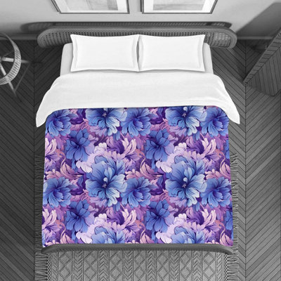 Literie à motif floral