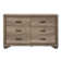 Eleora 58'' W 6 - Drawer Dresser with Mirror