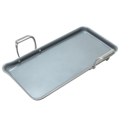 Chantal 21 Supreme® 9.5 in. Non Stick Stainless Steel Rectangular Griddle