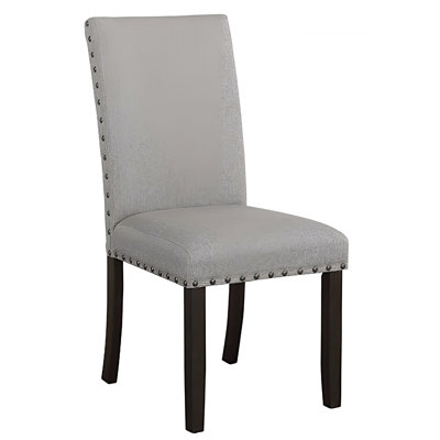 Chaise rembourrée en lin Kappler