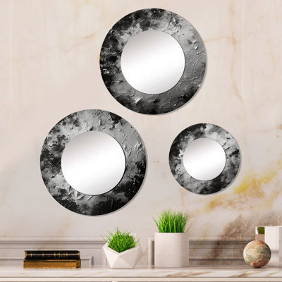 Jevale Metal Round Mirror