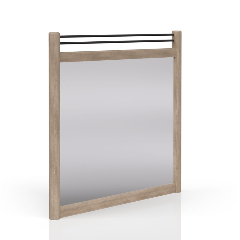 Miroir à affiche couleur sable