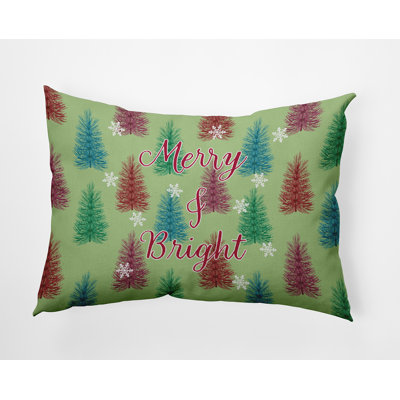 Outdoor Reversible Throw Pillow
