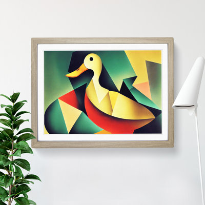Exclusive Abstract Duck - Framed Print