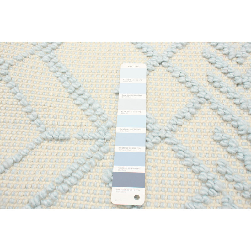 Tapis bleu clair Mulvey 5 pi 3 po x 8 pi 1 po