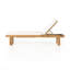 Alaythia 28'' Outdoor Teak Chaise Lounge