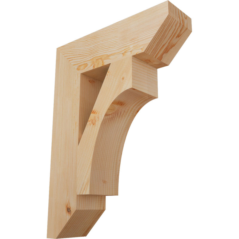 Support en bois Westlake, Sapin de Douglas, H 30 po x l 5,5 po x P 22 po
