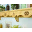 Oroville Spruce Solid Wood Bracket Shelf