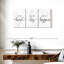 «Work Hard And Make It Happen», reproduction d'art sur toile-116029746