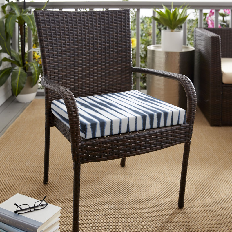 Rialto Outdoor 2.5 " Dining Chair Seat Cushion, Cushion 20.00" W x Cushion 20.00" D