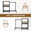 Borjas 74cm H Media Shelves