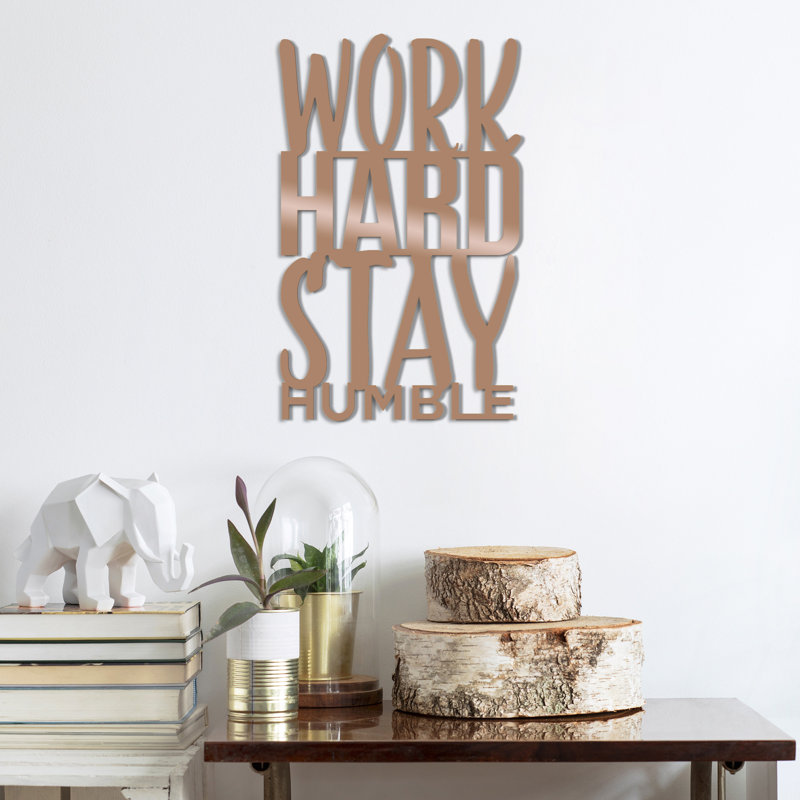 Wall Decor on Metal, Copper