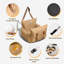  Lit voiture imperméable pour chien First Class, brun-1045904345