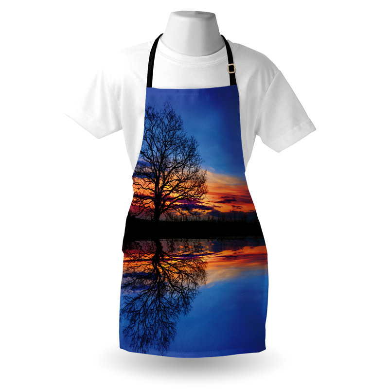 No Pattern Bib Apron
