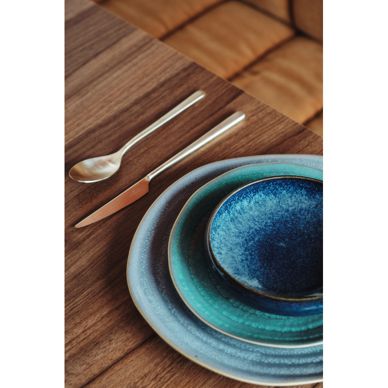 Gemstone Moonstone Stoneware Dinnerware Set