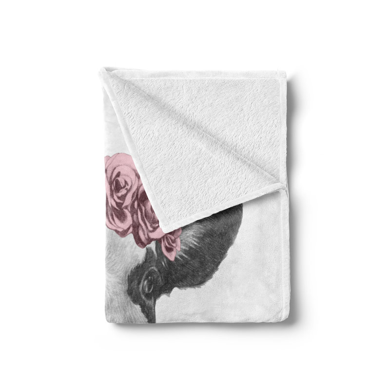 Hand Woven Throw Blanket, 50" x 70"