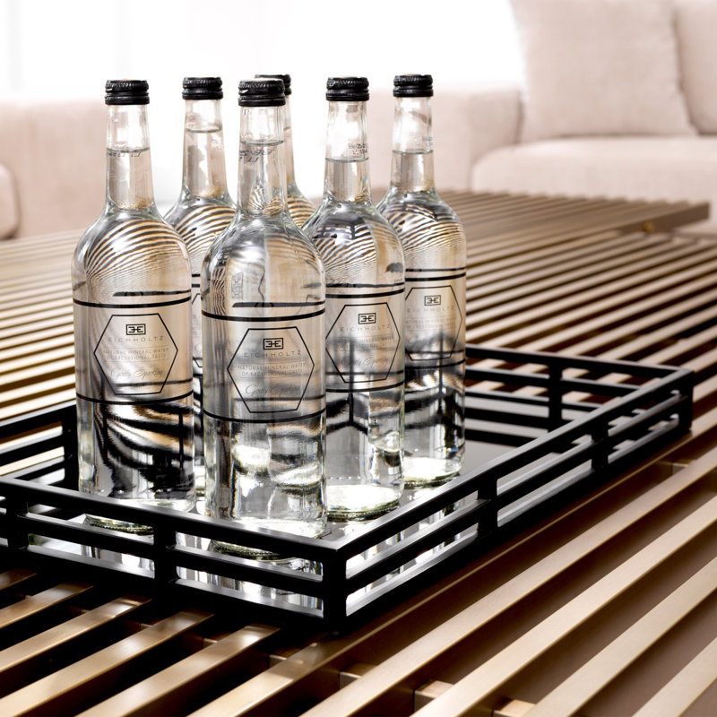Giacomo Decorative Tray, Black