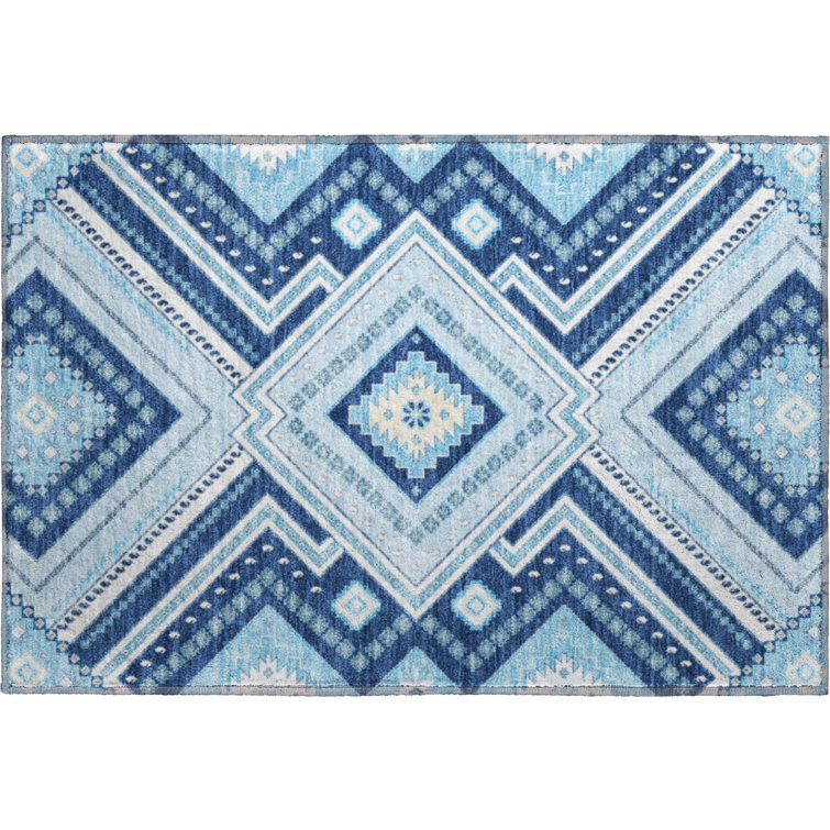 Premium Machine Washable Guada AMF1010 Tribal Rug