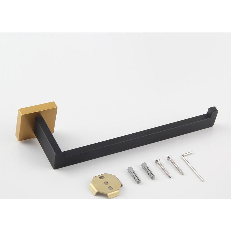 Porte-serviettes en acier inoxydable de qualité supérieure pour la salle de bain et la cuisine - Résistant à la corrosion, conception moderne, installation facile