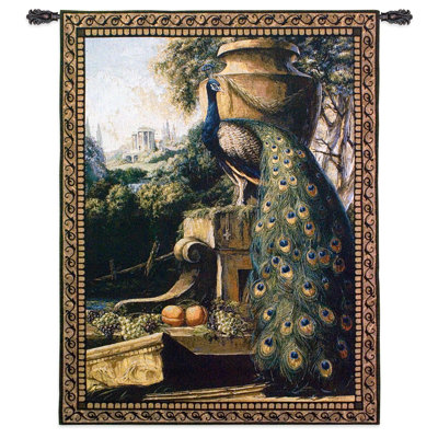 Cityscape, Landscape, Seascape Loom Woven Cotton Tapestry