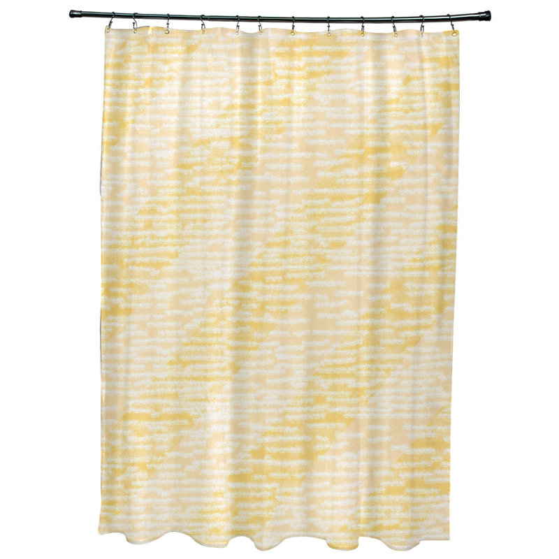Douche simple Eastbourne, Jaune