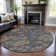 Premium Machine Washable Konopka AMF1108 Global Rug